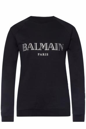 Bluza z nadrukowanym logo, zdjęcie 1 Bluza z nadrukowanym logo od Balmain